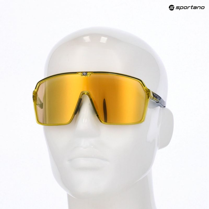 Окуляри сонцезахисні Rudy Project Spinshield crystal blue avio/apple green/multilaser yellow 8
