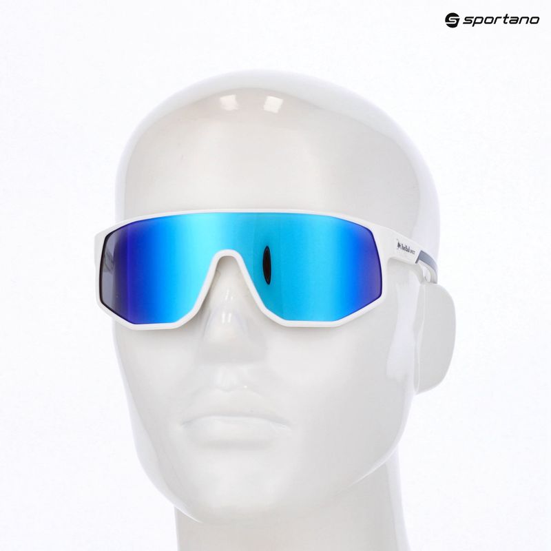 Окуляри сонцезахисні Red Bull SPECT Dash white/smoke with blue mirror 6