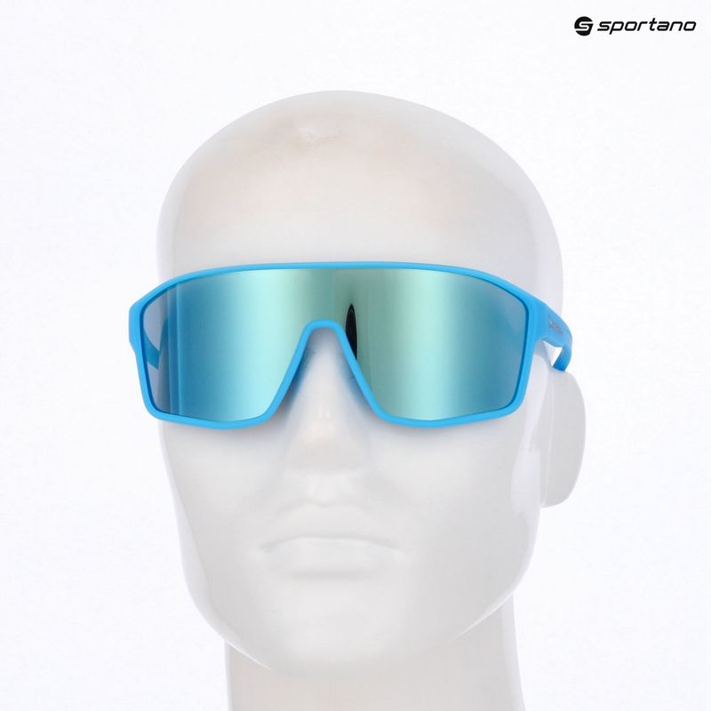 Окуляри сонцезахисні Red Bull SPECT Daft blue/smoke with blue mirror 7