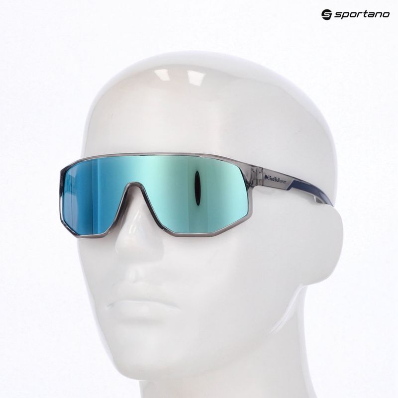 Окуляри сонцезахисні Red Bull SPECT Dash light grey/smoke with blue mirror 7