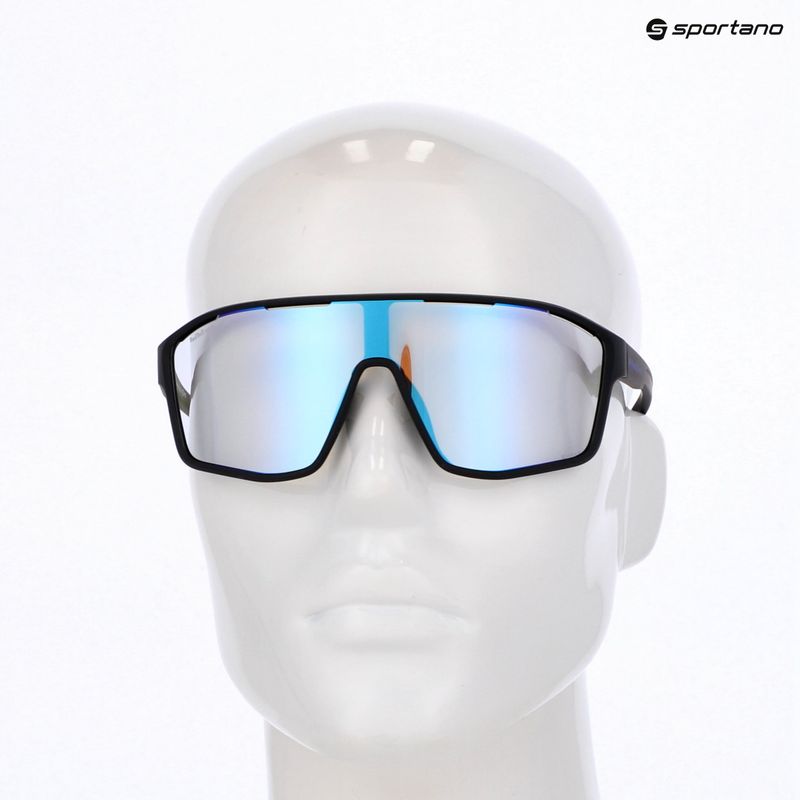 Окуляри сонцезахисні Red Bull SPECT Daft Pro black/photochromic with blue mirror 7