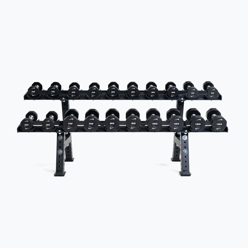Підставка для гантелей Nike Strength Urethane Dumbbell Rack чорна 2
