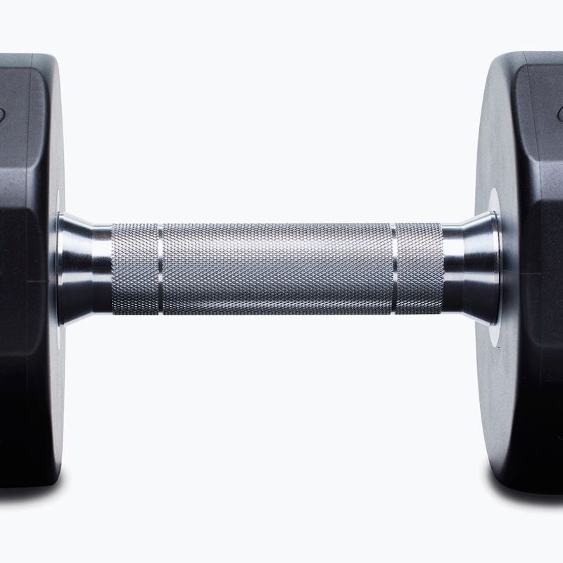 Хромована гантель Nike Strength Pro Urethane Dumbbell 14 kg black/white 10
