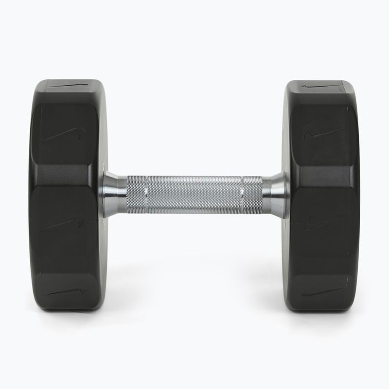 Хромована гантель Nike Strength Pro Urethane Dumbbell 16 kg black/white 3