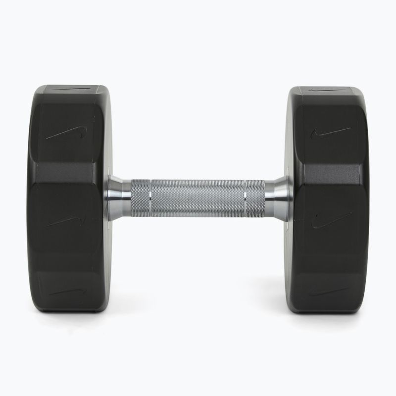 Хромована гантель Nike Strength Pro Urethane Dumbbell 18 kg black/white 3