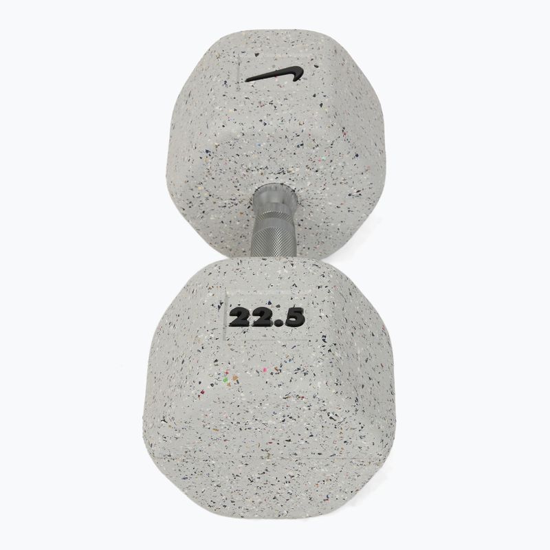 Гантель гумований Nike Strength Grind Hex Dumbbell 22,5 kg wolf grey 2