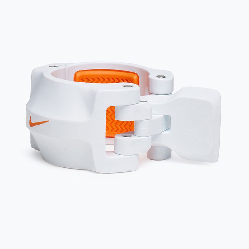 Затискачі для штанги Nike Strength Barbell Collars 2 шт. white/orange 4