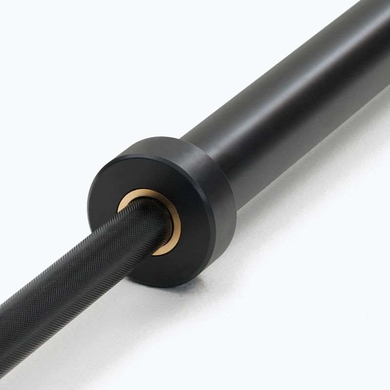 Штанга пряма Nike Strength Chrome Barbell black chrome swoosh 4