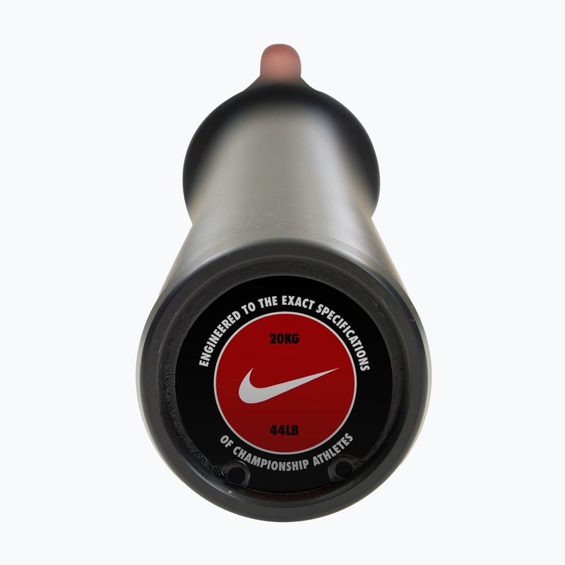 Штанга пряма Nike Strength Coated Premium Barbell red swoosh 6