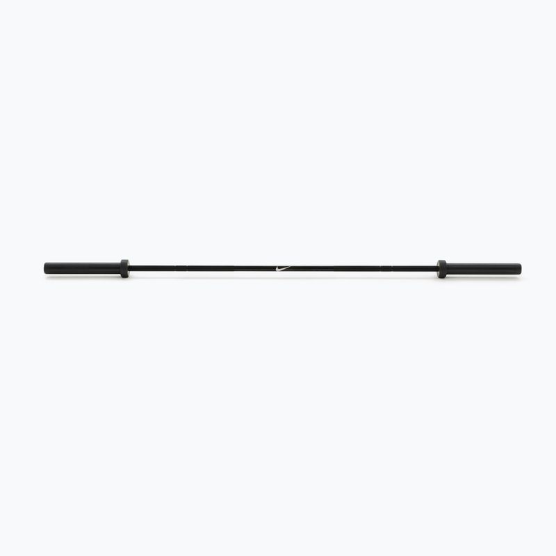 Штанга пряма Nike Strength Chrome Barbell black chrome swoosh 2