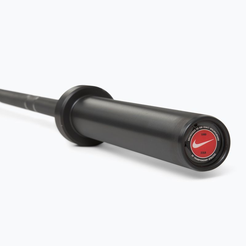 Штанга пряма Nike Strength Coated Premium Barbell black just do it 5