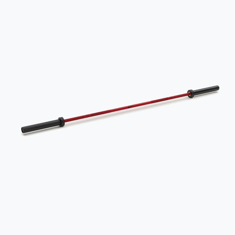 Штанга пряма Nike Strength Coated Premium Barbell red swoosh 2