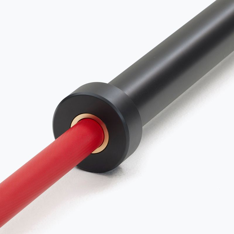 Штанга пряма Nike Strength Coated Premium Barbell red swoosh 5