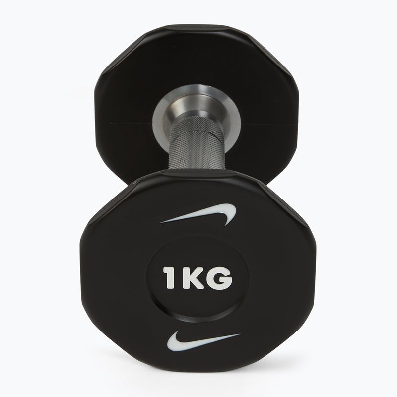 Гантелі Nike Strength Pro Urethane Dumbbell 2 x 1 kg black/white 2