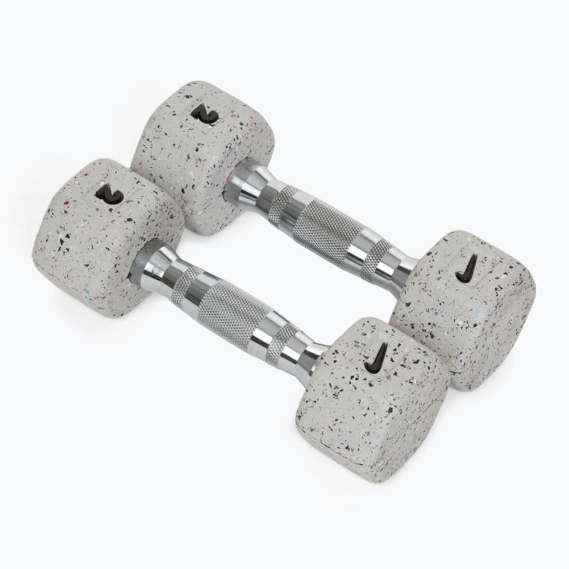 Гантелі Nike Strength Grind Hex Dumbbell 2 x 2 кг wolf grey