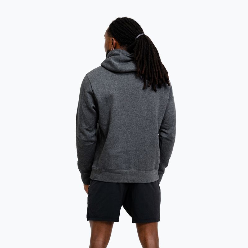 Кофта чоловіча Nike Strength Hoodie charcoal/white 3