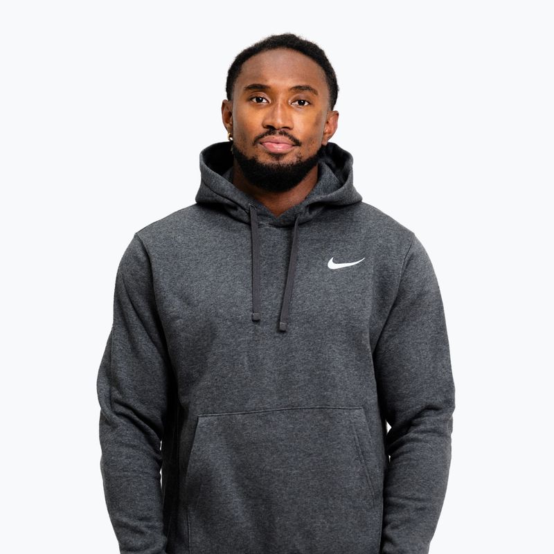 Кофта чоловіча Nike Strength S&C Hoodie charcoal/white 4