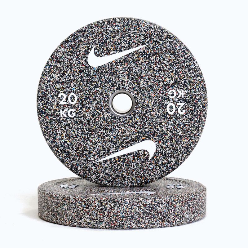 Диск Nike Strength Grind Bumper Plates 20 кг anthracite