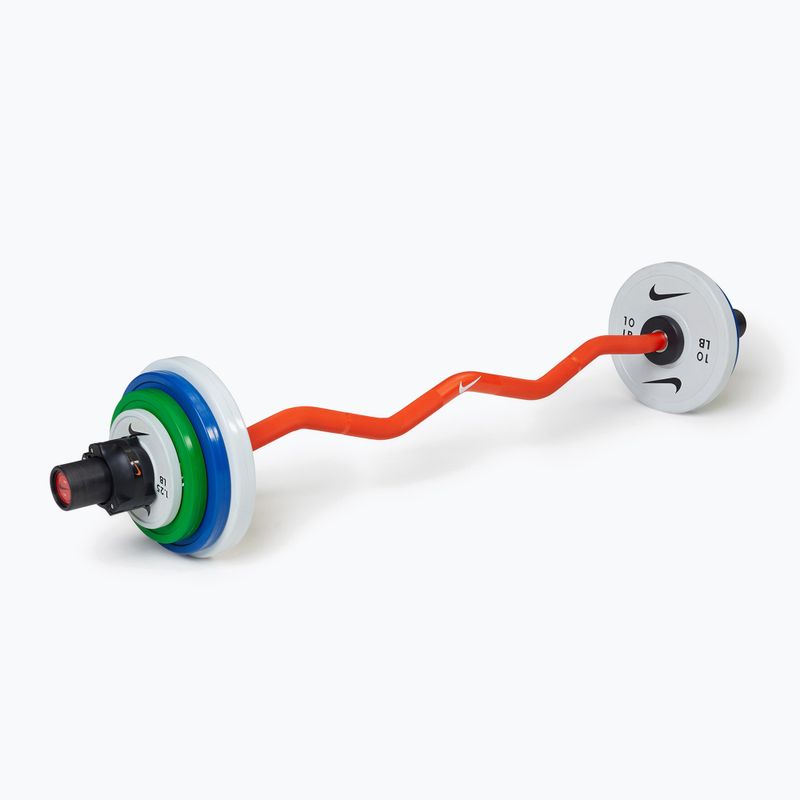 Штанга ламана Nike Strength Shield Curl Bar orange 6