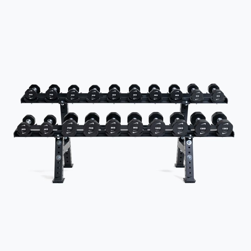 Стійка для гантелей Nike Strength Pro Urethane Dumbbell Rack black 2