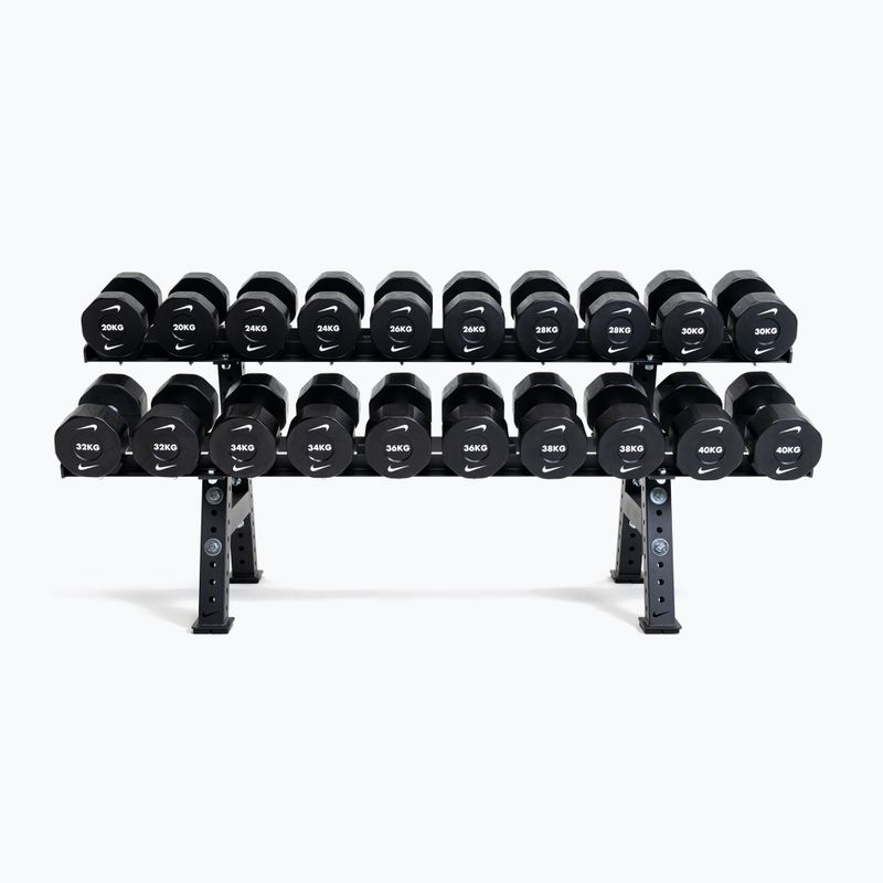 Стійка для гантелей Nike Strength Pro Urethane Dumbbell Rack black 3