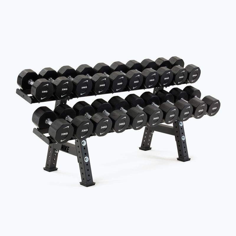 Стійка для гантелей Nike Strength Pro Urethane Dumbbell Rack black 4