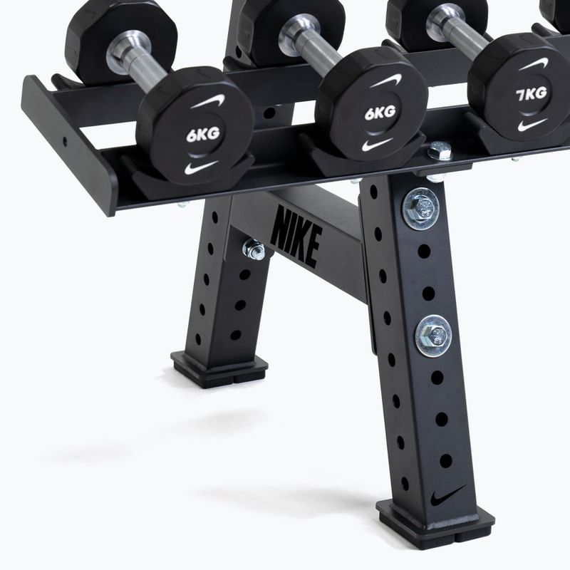 Стійка для гантелей Nike Strength Pro Urethane Dumbbell Rack black 6