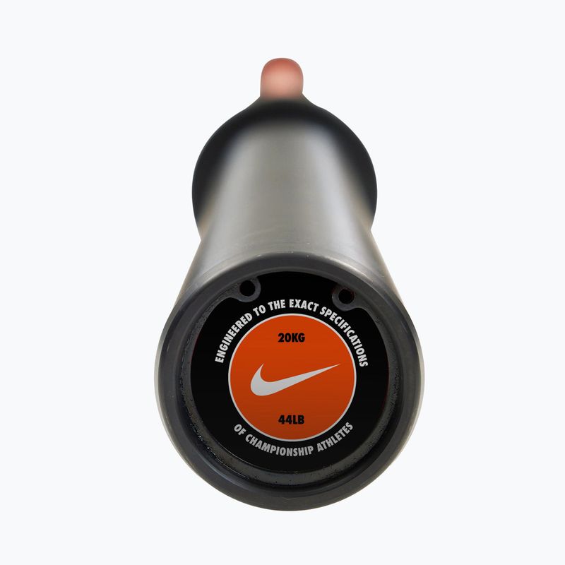 Штанга пряма Nike Strength Coated Premium Barbell orange swoosh 6