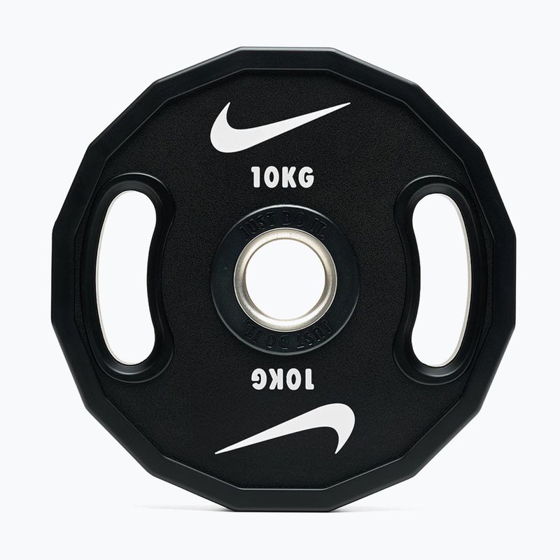 Диск Nike Strength Pro Urethane Plates 10 кг black/white 4