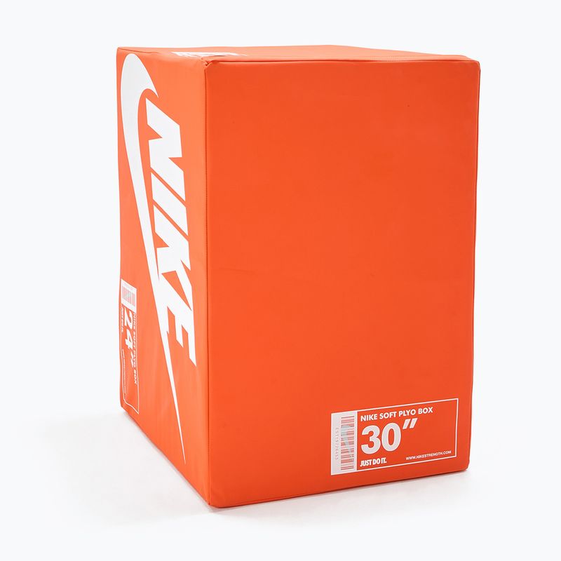 Скриня пліометрична Nike Strength Soft Plyo Box orange/white 4