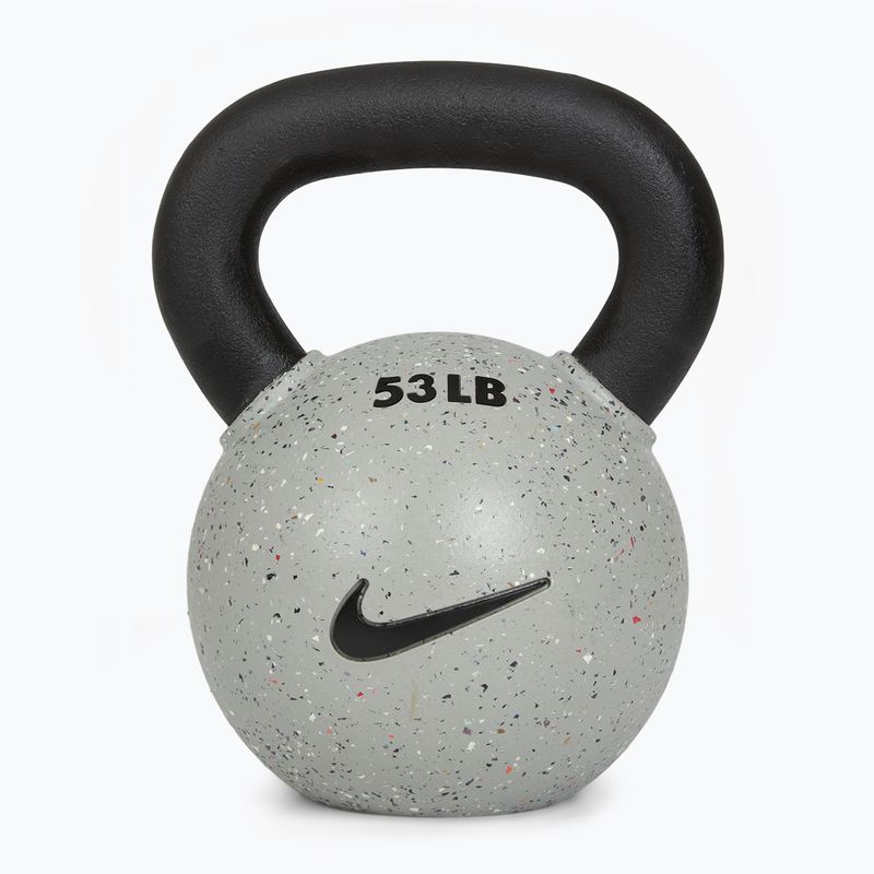 Гиря Nike Strength Rubber Coated 24 кг smoke grey 2