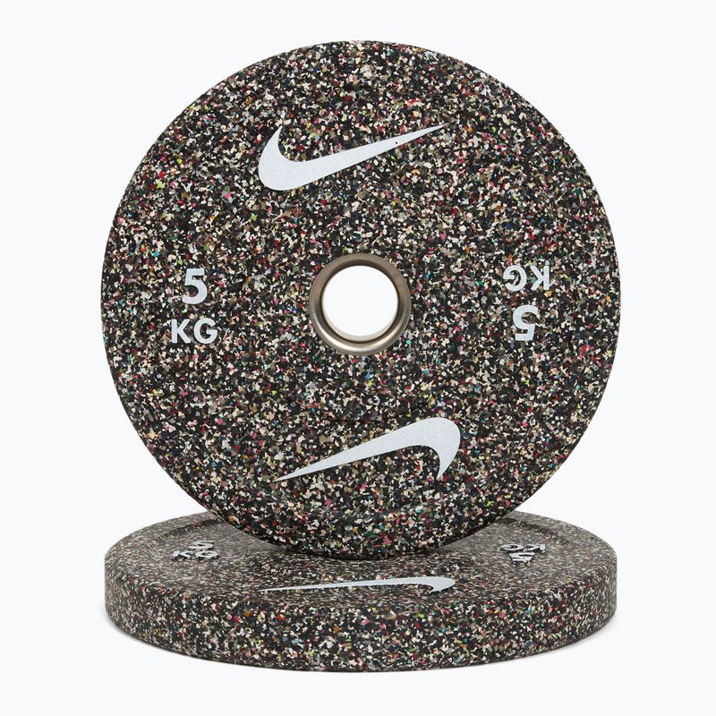 Диски бамперні Nike Strength Grind Bumper Plates 2 x 5 kg blackout 4