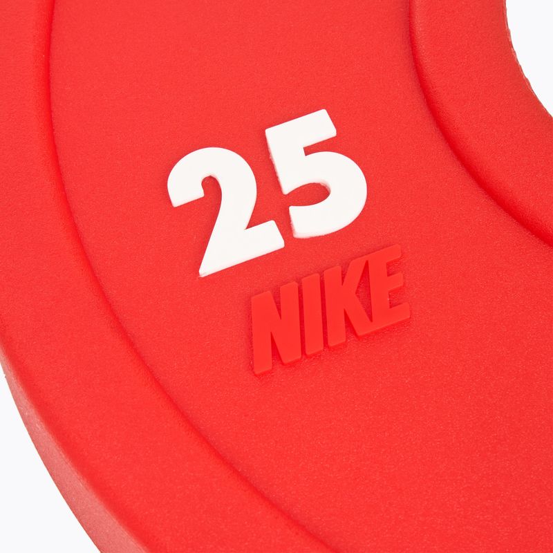 Диски бамперні Nike Strength Pro Urethane Bumper Plates 25 kg red/white 3