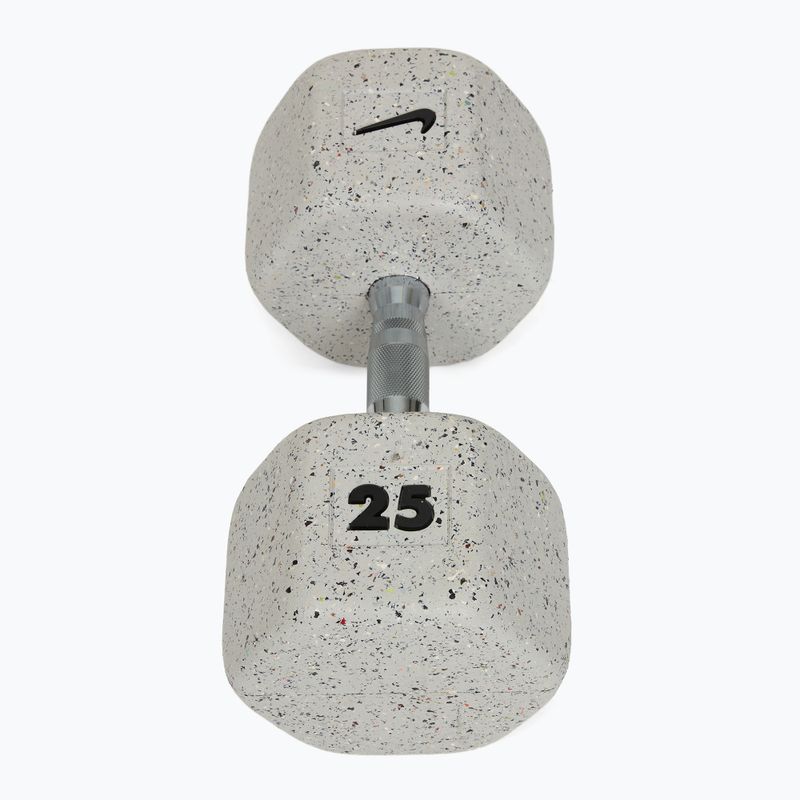 Гантеля гумова Nike Strength Grind Dumbbell 25 kg wolf grey 2