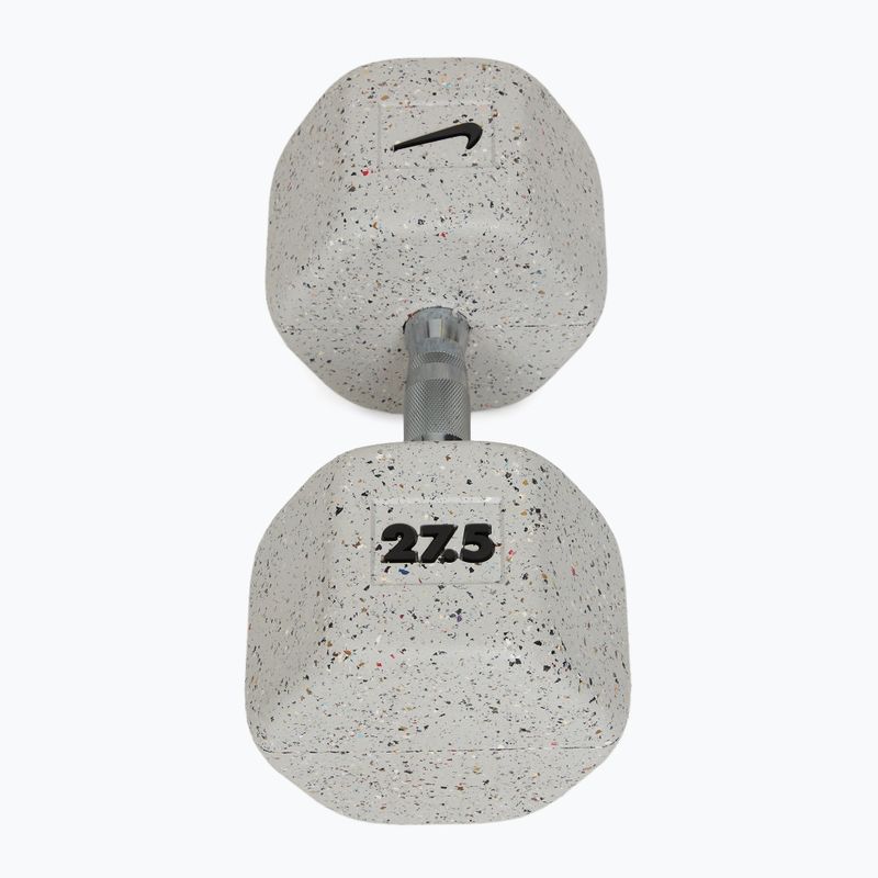 Гантеля гумова Nike Strength Grind Dumbbell 27,5 kg wolf grey 2