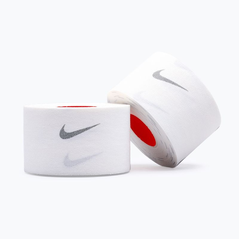 Еластичний когезійний бандаж Nike Strenght Athletic Tape white/grey 4