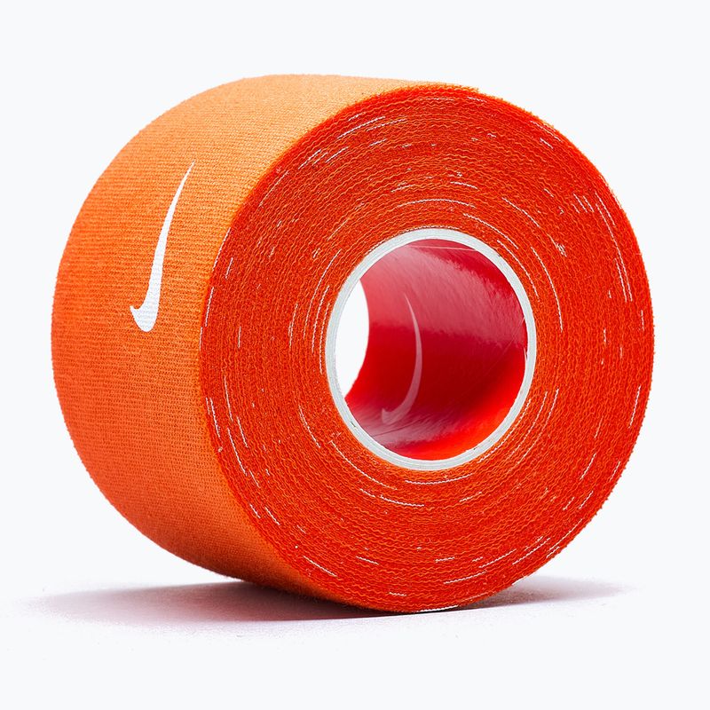 Еластичний когезійний бандаж Nike Strenght Athletic Tape orange/white 6