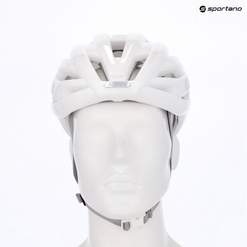 Шолом велосипедний ABUS StormChaser Ace pure white 8