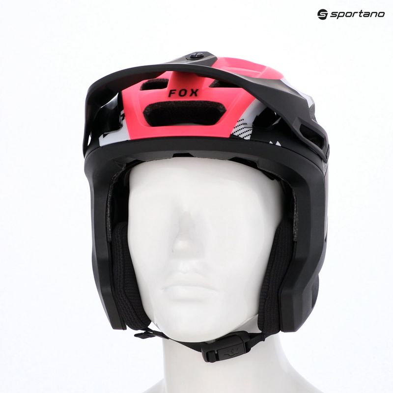 Шолом велосипедний Fox Racing Dropframe Pro Digi Image black/white 5