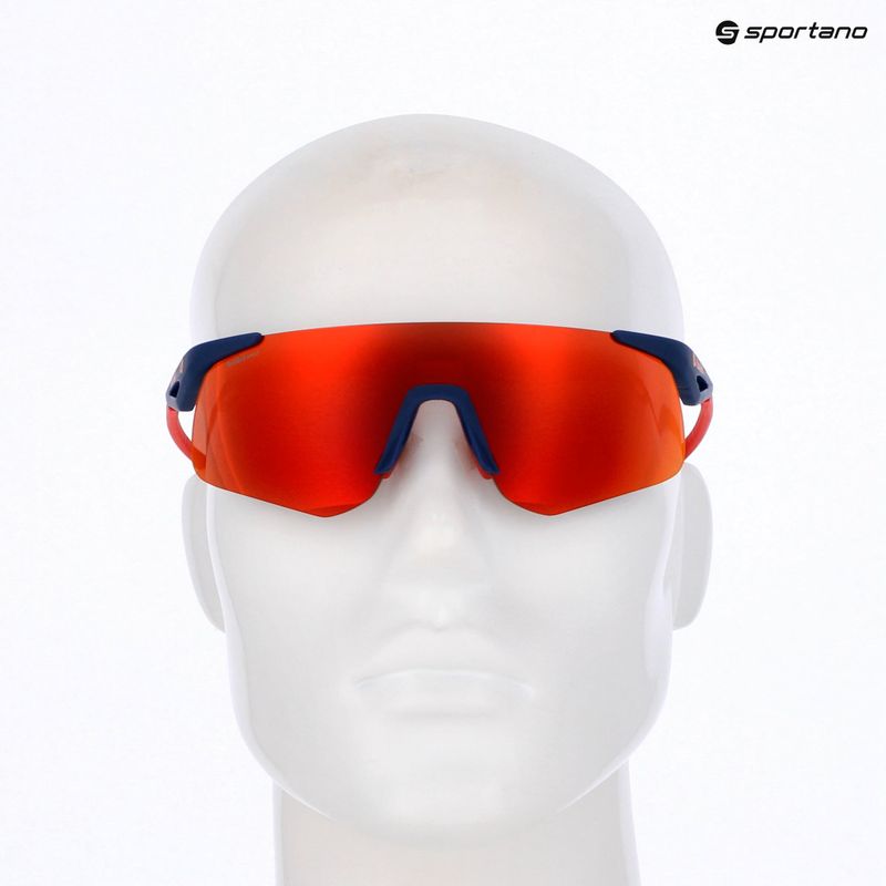 Окуляри сонцезахисні Red Bull SPECT Mark blue/brown with red orange mirror 7