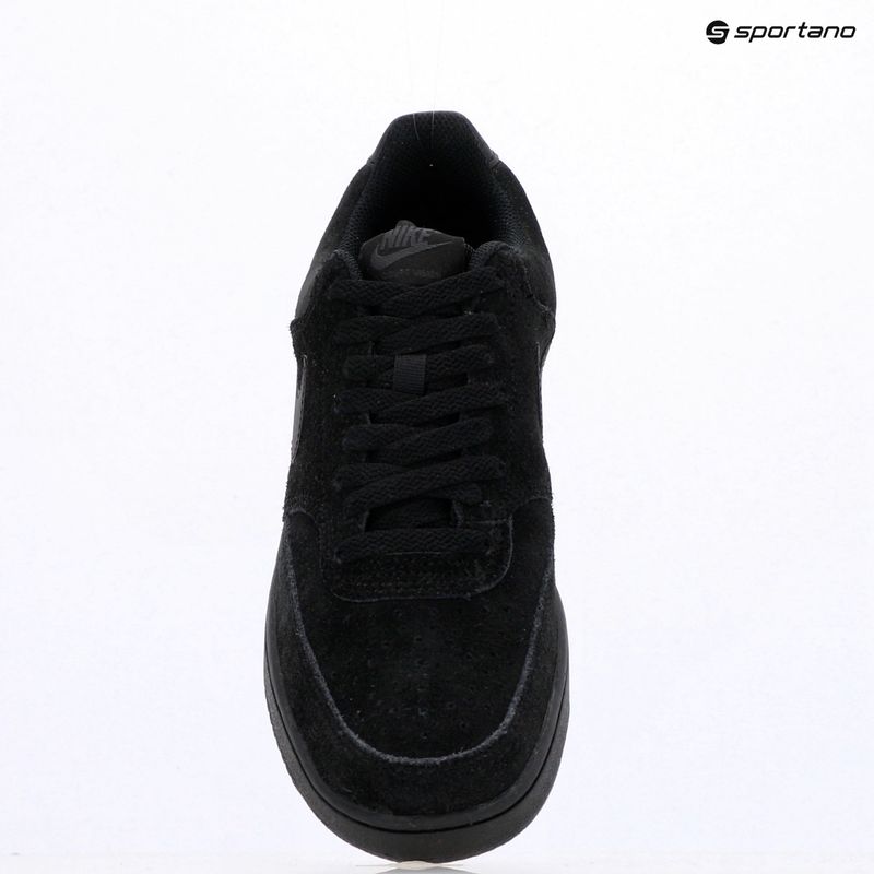 Взуття чоловіче Nike Court Vision Low black/dark smoke grey/black 9