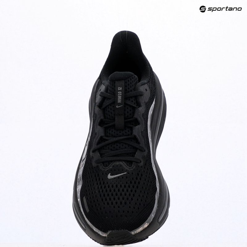 Кросівки для бігу чоловічі Nike Winflo 12 black/iron grey/metallic silver 9