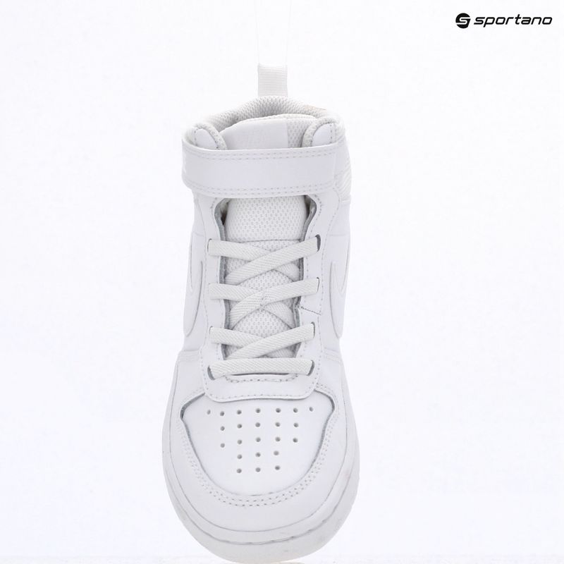 Взуття дитяче Nike Court Borough Mid 2 white/white/white 9