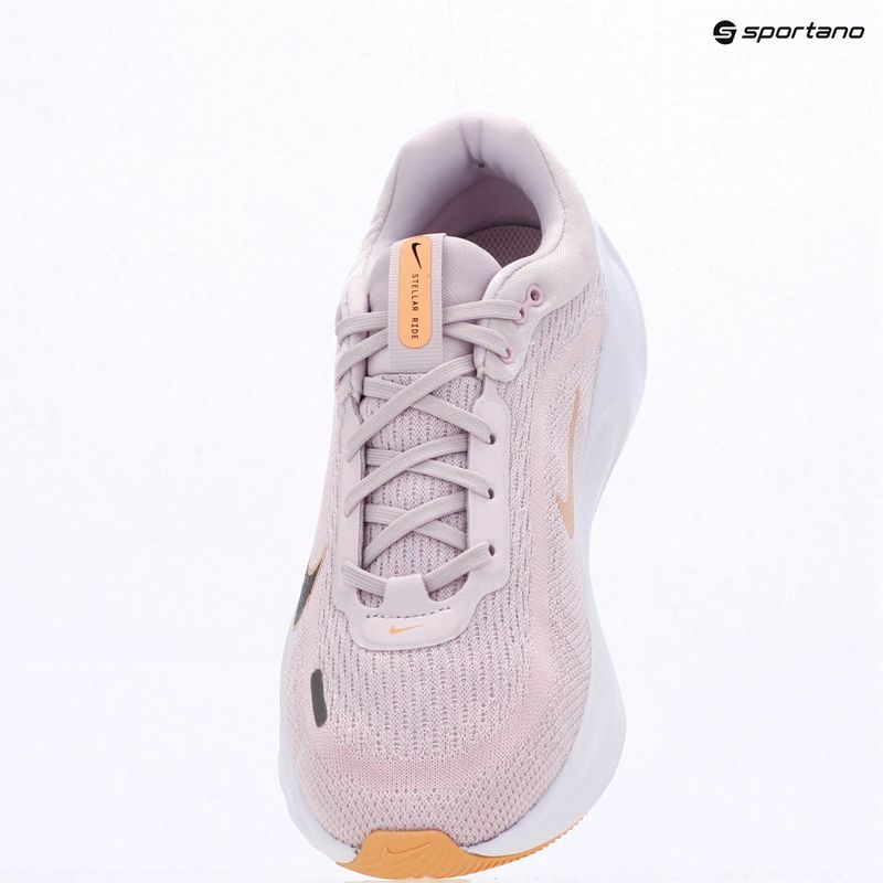 Кросівки для бігу дитячі Nike Stellar Ride bleached lilac/pink foam/black 9
