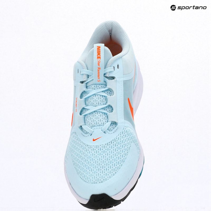 Кросівки для бігу дитячі Nike Star Runner 5 glacier blue/energy/black/total orange 9