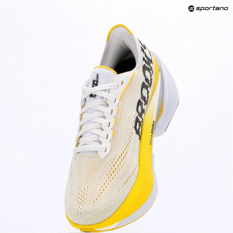 Кросівки для бігу жіночі Brooks Hyperion Max 4 white/cyber yellow/black 9