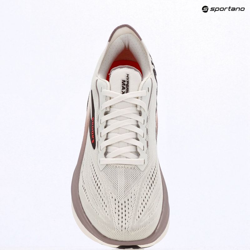 Кросівки для бігу жіночі Brooks Hyperion Max 4 coconut/raisin/pink 9