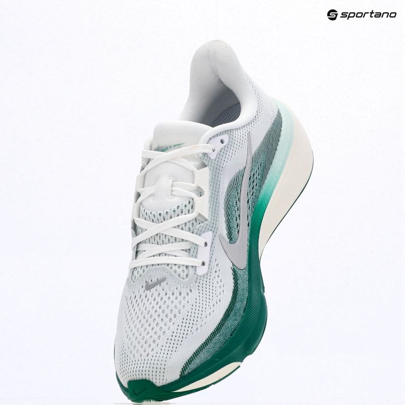 Кросівки для бігу жіночі Nike Pegasus 42 white/malachite/metallic silver 9