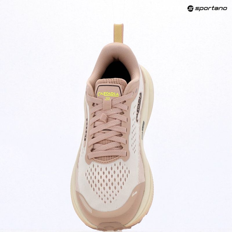Кросівки для бігу жіночі Brooks Cascadia 20 arctic wolf/rose/nightlife 9