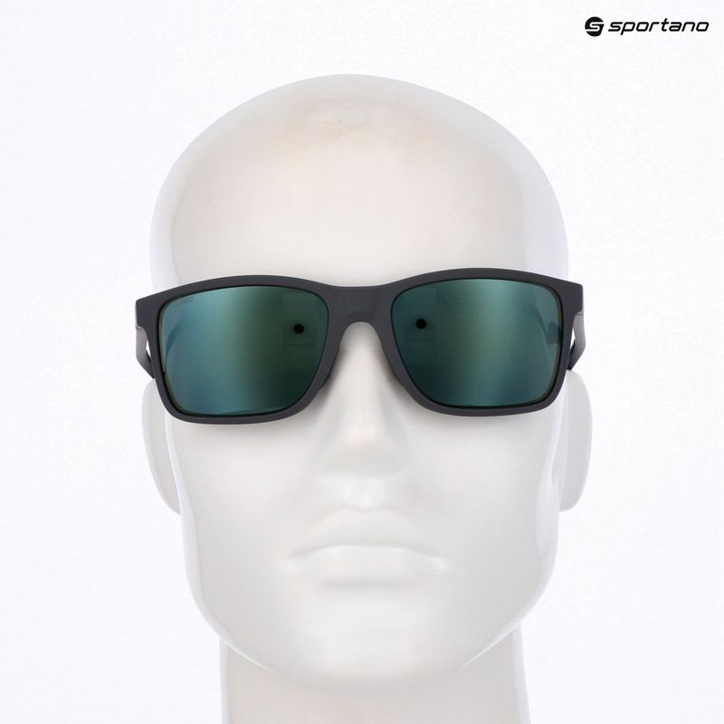 Окуляри сонцезахисні Under Armour Hustle XL S3 Matte grey/green multilayer oleophobic 10